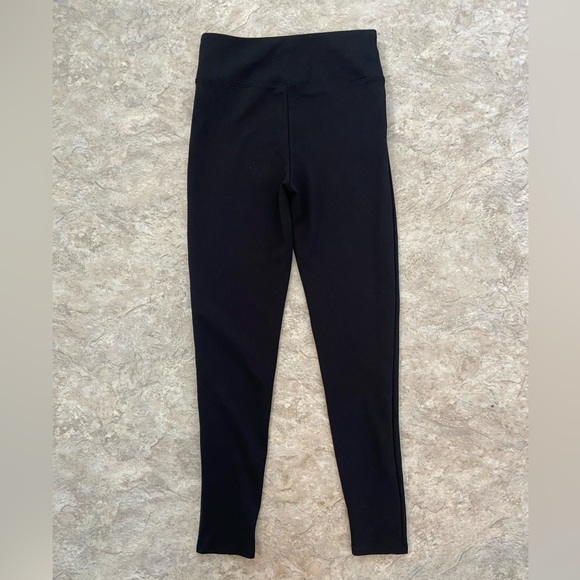 Spanx Assets Ponte Shaping Leggings Black Women's Size Large - Picture 4 of 7